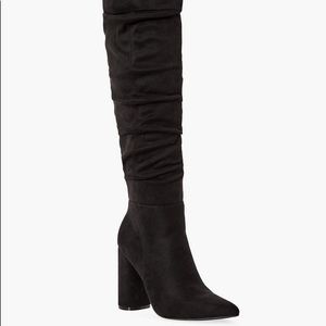 NWOT Black Over The Knee Boot